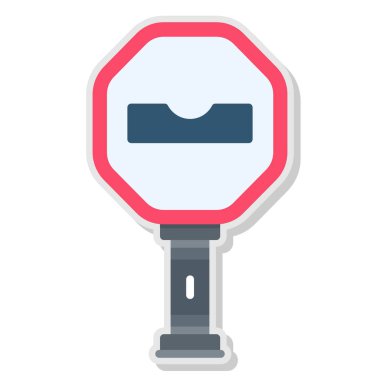 Trafik ışığı simgesi vektör illüstrasyonu