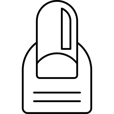 Modern b 'nin vektör illüstrasyonu eksik simgesi