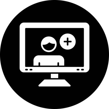 Seo simgesinin vektör illüstrasyonu