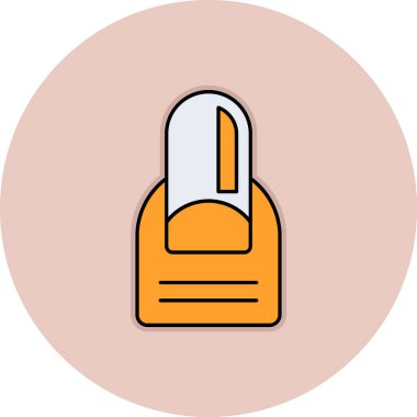 çanta simgesi vektör illüstrasyonu