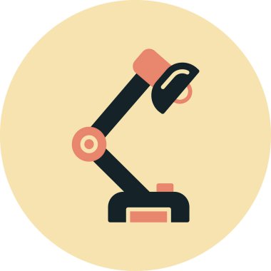 Robotik Kol vektör simgesi