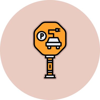 Trafik sinyal simgesi vektör illüstrasyon grafik tasarımı