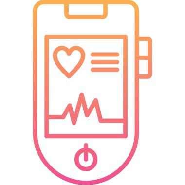 cep telefonu simgesi, vektör illüstrasyon tasarımı