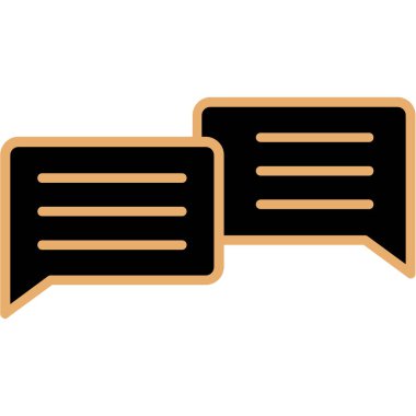 kabarcık sohbet simgesi tam biçimli