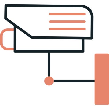 Ataç simgesi. Web için kağıt vektör simgelerinin özet çizimi