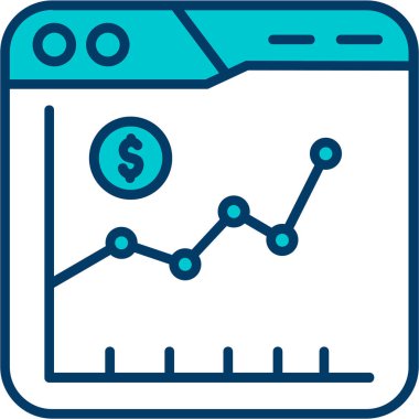 İş grafiği Web simgesi