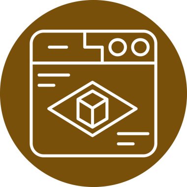 kutu simgesi vektör illüstrasyonu