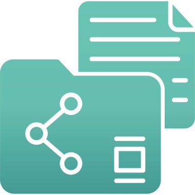 dosya biçimi simgesi, vektör illüstrasyonu