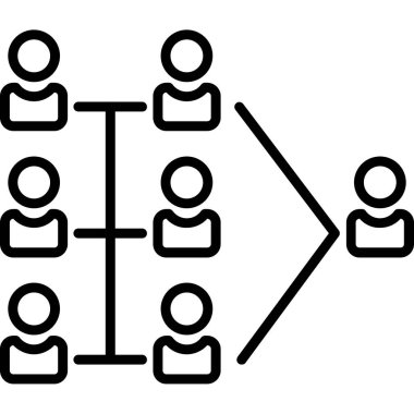 bağlantı ağ vektör simgesi