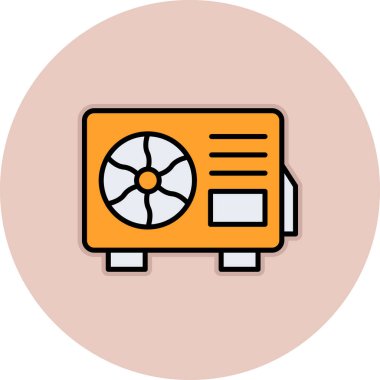 Hayran. Web simgesi basit illüstrasyon