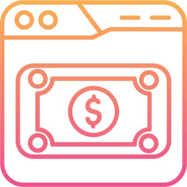 para kavramı simgesi, vektör illüstrasyonu