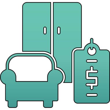 araba anahtar vektör simgesi, basit tasarım illüstrasyonu