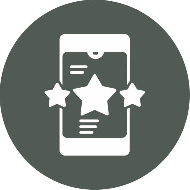 Cep telefonu. Web simgesi vektör illüstrasyonu