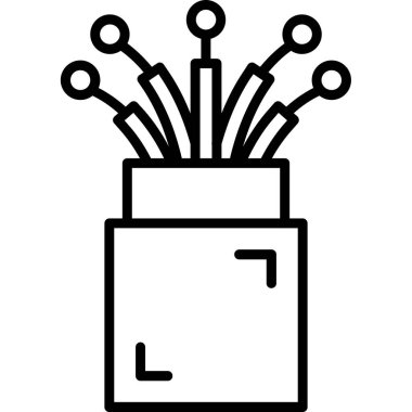 Ağ web simge vektör çizim