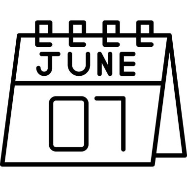 Takvim simgesi. vektör tasarımı