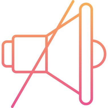 Hoparlör. Web simgesi basit illüstrasyon