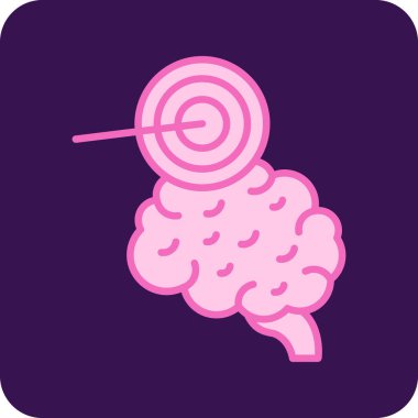 Lolipop tutan sevimli bir çizgi film karakterinin vektör çizimi