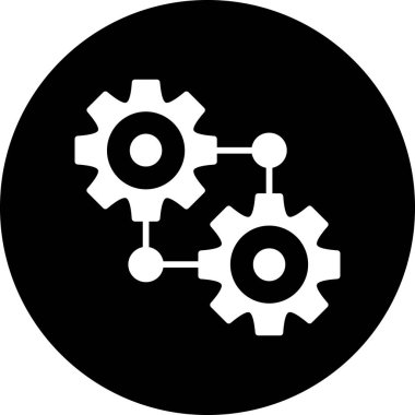 Projeniz için vektör ayarı simgesi