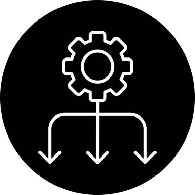 seo modern simgesinin vektör illüstrasyonu