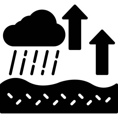 Bulut. Web simgesi basit tasarım