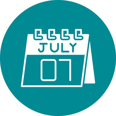 2 Temmuz ve takvim bir günlük takvimde