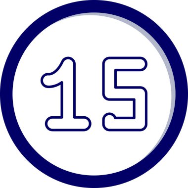 Taslak biçiminde 14. yıldönümü simgesi