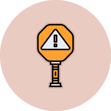 Trafik ışığı simgesi vektör illüstrasyonu