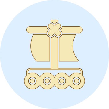 Mavi ve beyaz arkaplan ile beyaz arkaplanın vektör çizimi