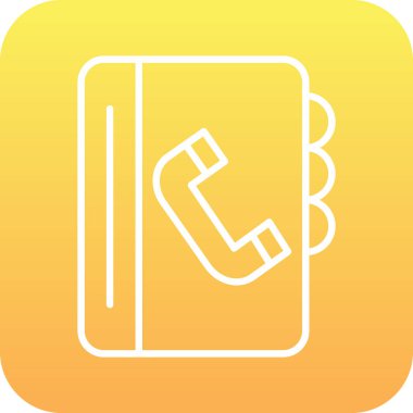 kitap vektörü simgesi modern illüstrasyon