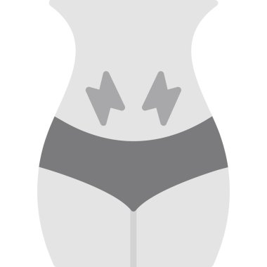 Vücut simgesi, vektör çizimi. gövde