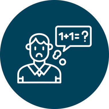 Konuşma balonu olan beyaz gömlekli bir adamın vektör çizimi