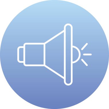 hoparlör vektör illüstrasyonu