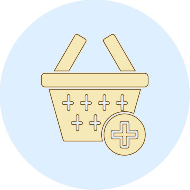 Alışveriş sepeti. Basit tasarım