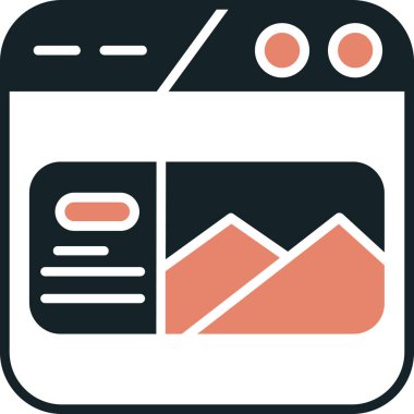 iş finans yönetimi simgesi ana hatlar biçiminde