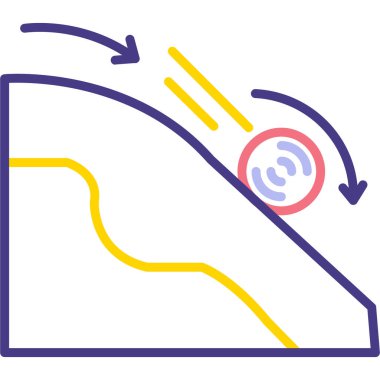 ok simgesi, vektör illüstrasyonu