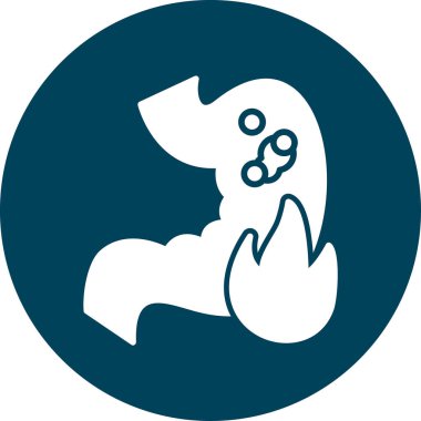 Gıda simgesinin vektör illüstrasyonu