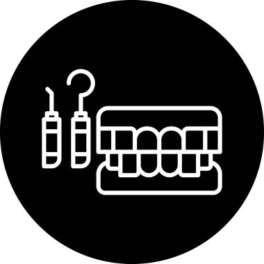 Modern simgenin vektör illüstrasyonu