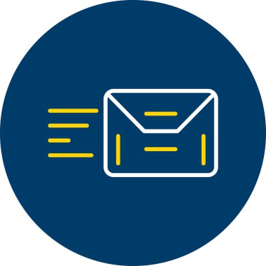 Vektör E- posta simgesi illüstrasyonu