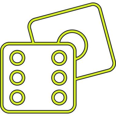 Basit vektör illüstrasyon Takvimi