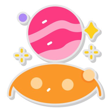 yiyecek web simgesi basit illüstrasyon