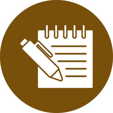 Belge simgesinin vektör illüstrasyonu