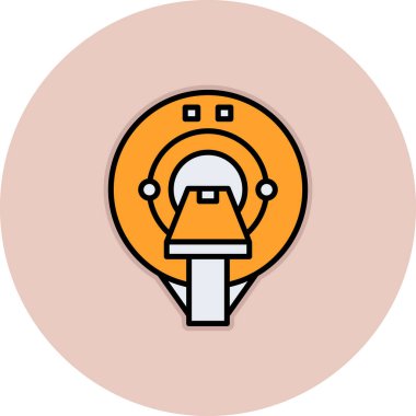 Dairesel testere simgesinin vektör illüstrasyonu