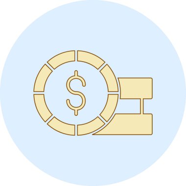 Sikke Simgesi vektör illüstrasyonu