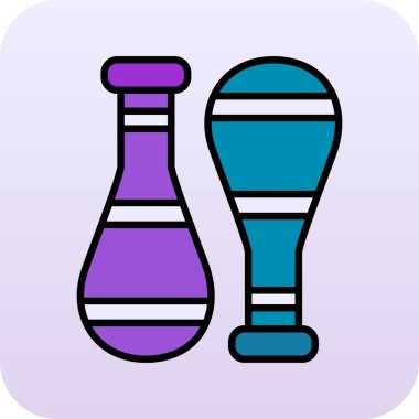 Renkli bowling topu simgesi beyaz arkaplanda izole edildi. Spor malzemeleri. Değişken rastgele dinamik şekiller. vektör illüstrasyonu