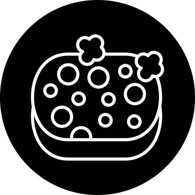 Gıda simgesinin vektör illüstrasyonu