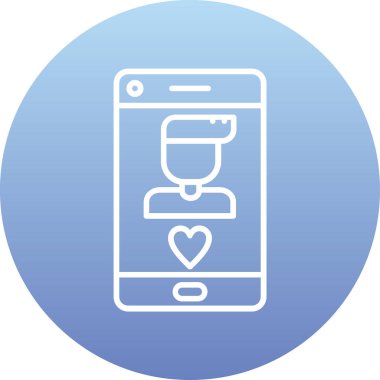 Cep telefonu. Basit resimleme