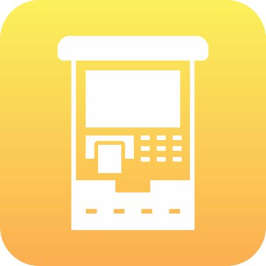 hesap makinesi düz simgesi beyaz arka plan, vektör, illüstrasyon izole