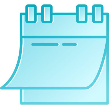 takvim anımsatıcısı simge vektör illüstrasyon izole