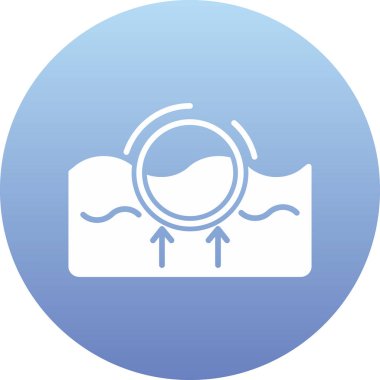 Su damlasının vektör çizimi