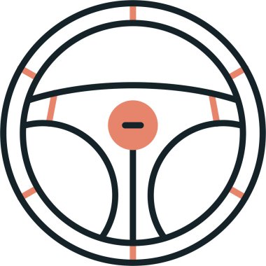 Modern otomatik simgenin vektör illüstrasyonu